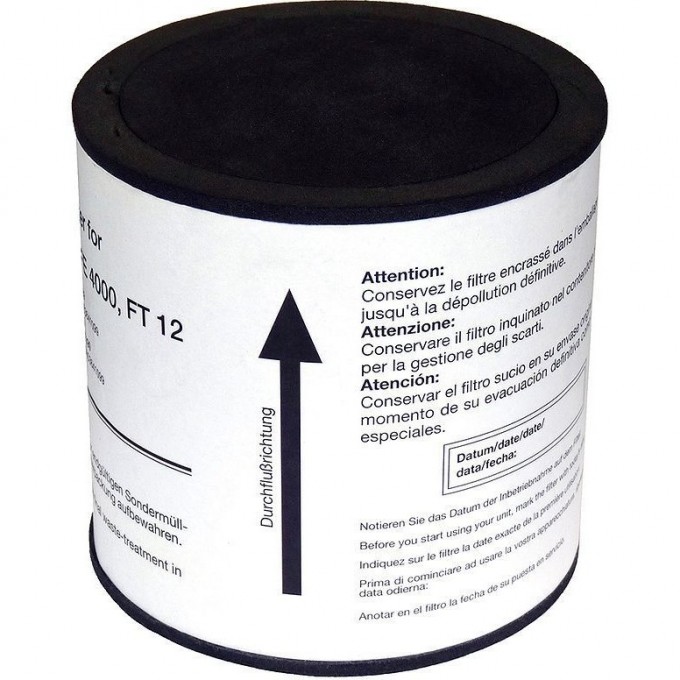 Компактный фильтр для дымоуловителей WELLER WFE, WFE P, WFE 2P, FT 12, FT11, FE 4000 11B000028