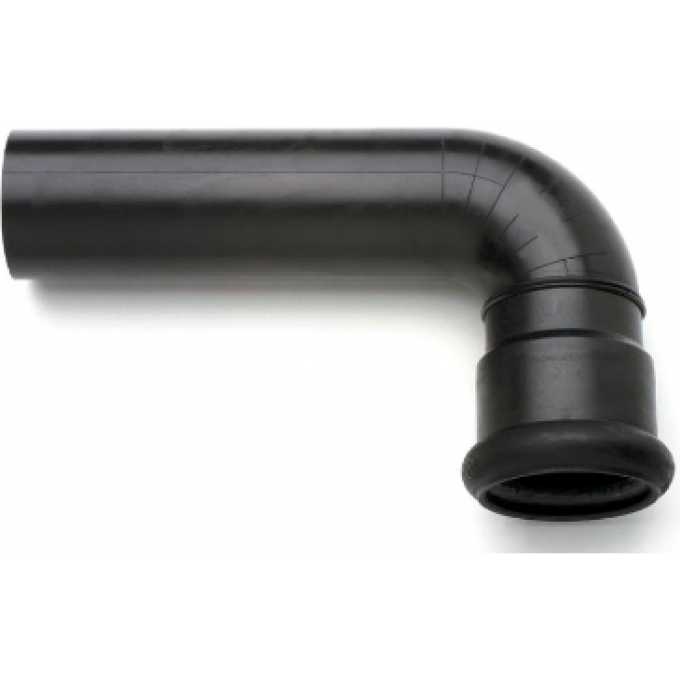 Вытяжная секция изогнутая WELLER Pipe System 50, 90°, диаметр 50 мм 53632299