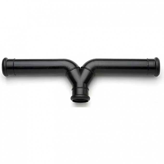 Вытяжная секция с двухсторонним ответвлением 90° WELLER Pipe System 50 диаметр 75 мм длина 0.5 м 53634499