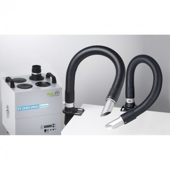 Дымоуловитель WELLER Zero Smog 4 V Kit 2 Nozzle с вытяжной гибкой трубой 53665699N Дымоуловитель WELLER Zero Smog 4 V Kit 2 Nozzle с вытяжной гибкой трубой 53665699N
