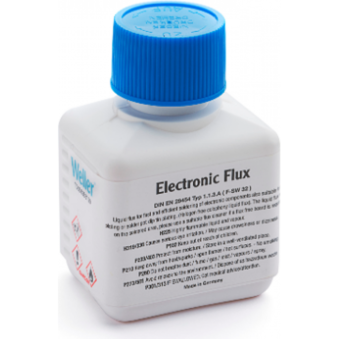 Жидкий флюс WELLER Electronic Flux типа 1.1.3.A (F-SW 32) 100 мл ELECTRONIC-FLUX