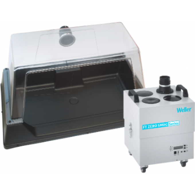 Дымоуловитель WELLER Zero Smog 4V WEHT с вытяжным колпаком FT91000024N