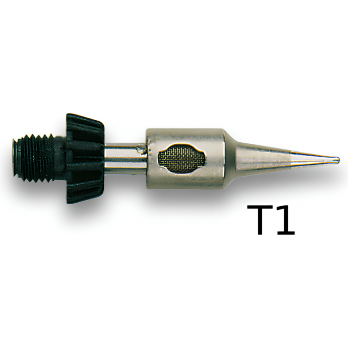 Жало паяльное коническое прямое WELLER T1 1 мм T0051630399
