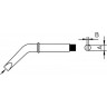 Паяльное жало WELLER CT5 CX8 клиновидное изогнутое 3.2 мм T0054212899