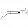 Жало паяльное WELLER CT6 CX7 клиновидное изогнутое 3.2 мм T0054230799